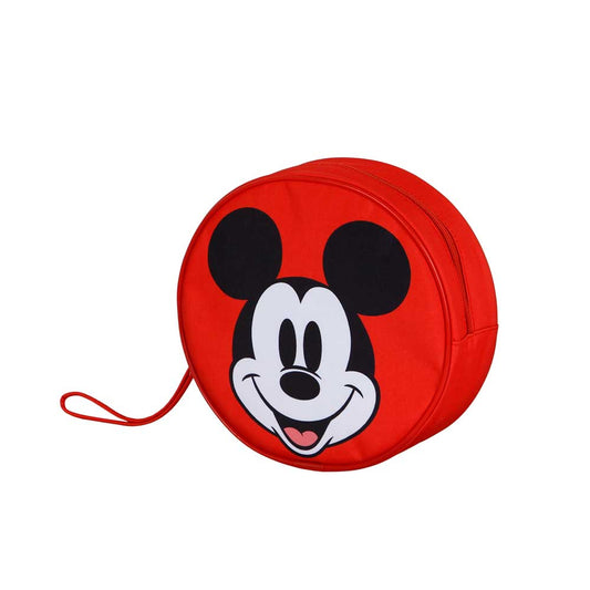 Disney Topolino Face-Borsa da Toilette Pochette Jumbo, Multicolore