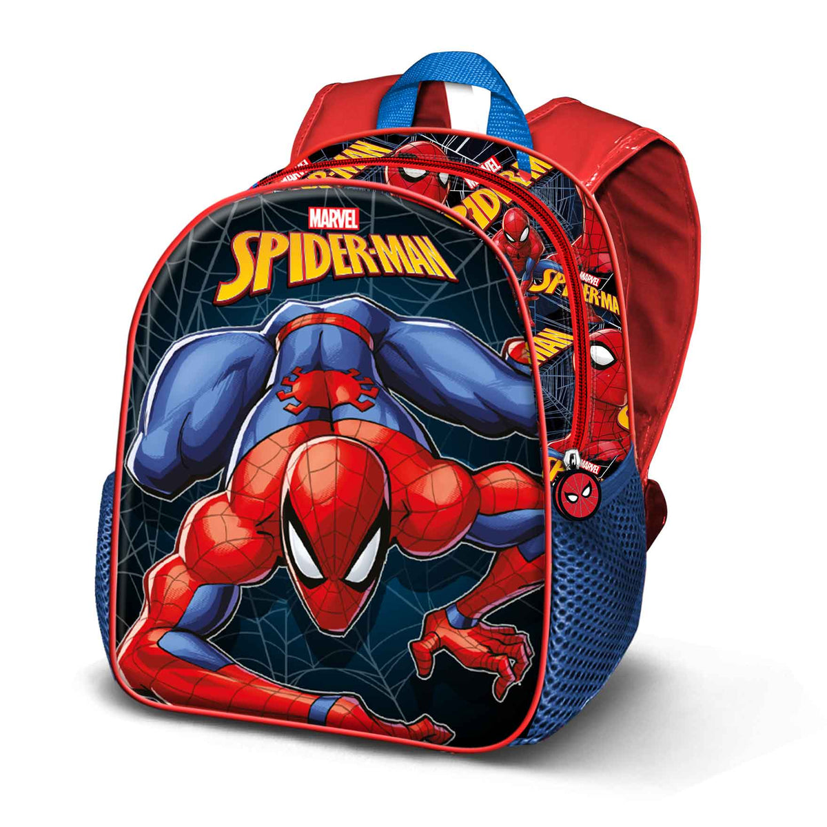 Marvel Spiderman Flow-Small 3D Backpack Small, Red