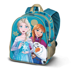 Disney Frozen 2 Snowflakes-Small 3D Backpack, Green