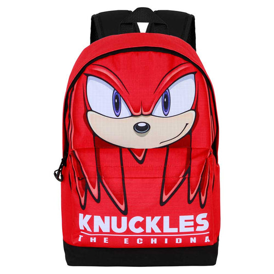 Sonic The Hedgehog - SEGA Knuckles Sight-FAN HS Backpack 2.2, Red