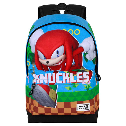 Sonic The Hedgehog - SEGA Knuckles Run-FAN HS Backpack 2.2, Multicolour