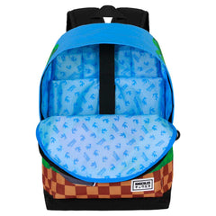 Sonic The Hedgehog - SEGA Knuckles Run-FAN HS Backpack 2.2, Multicolour