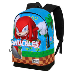 Sonic The Hedgehog - SEGA Knuckles Run-Sac à dos HS FAN 2.2, Multicolore