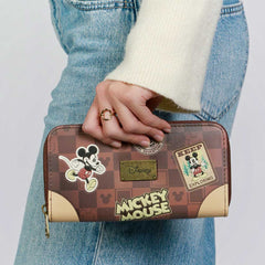 Disney Mickey Mouse Journey-Essential Wallet, Brown