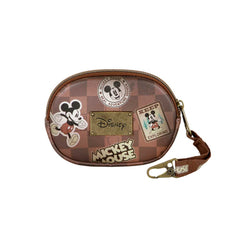 Disney Mickey Mouse Journey-Pill Coin Purse, Brown