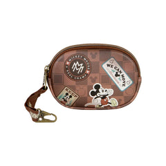 Disney Mickey Mouse Journey-Pill Coin Purse, Brown
