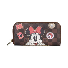 Disney Minnie Mouse Journey-Portefeuille Essentiel, Brun
