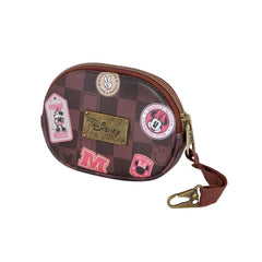 Disney Minnie Mouse Journey-Monedero Pill, Marrón