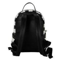 Beetlejuice Stripes-Heady Backpack, White