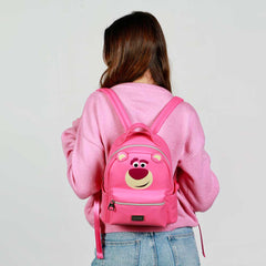 Disney Toy Story Lotso Huggin Bear-Heady Backpack, Pink