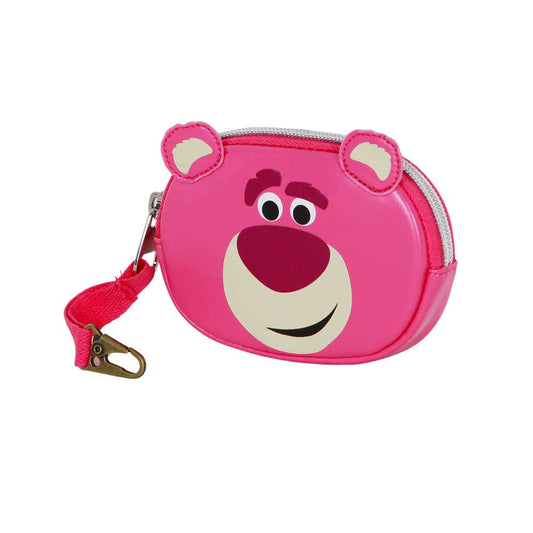 Disney Toy Story Lotso Huggin Bear-Pill Coin Purse, Pink