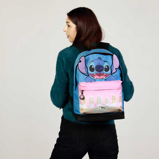 Disney Lilo e Stitch Cake-Zaino HS FAN 2.2, Blu