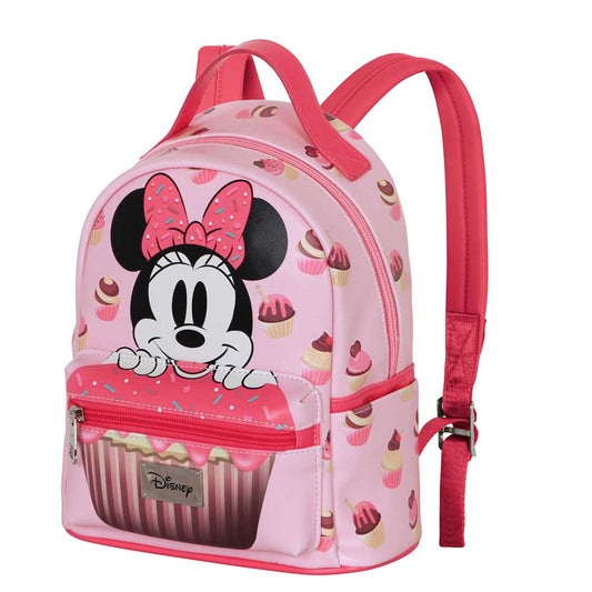 Disney Minnie Mouse Muffin-Small Heady Backpack, Pink