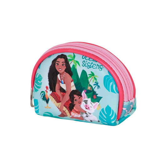 Disney Vaiana Family-Monedero Oval Casual, Azul