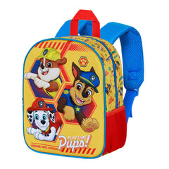 Paw Patrol La Patrulla Canina Playful-Mochila 3D Elite, Amarillo