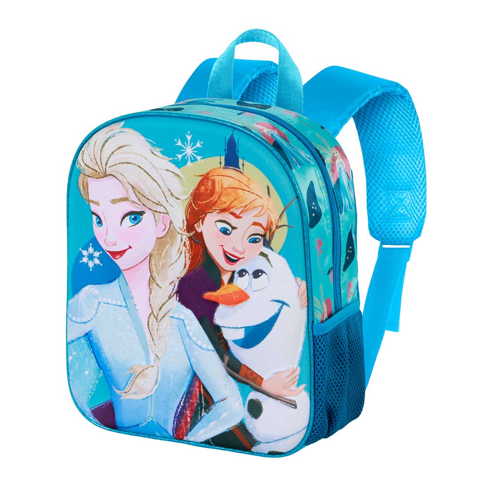 Disney Frozen 2 Lovely-Elite 3D Backpack, Turquoise