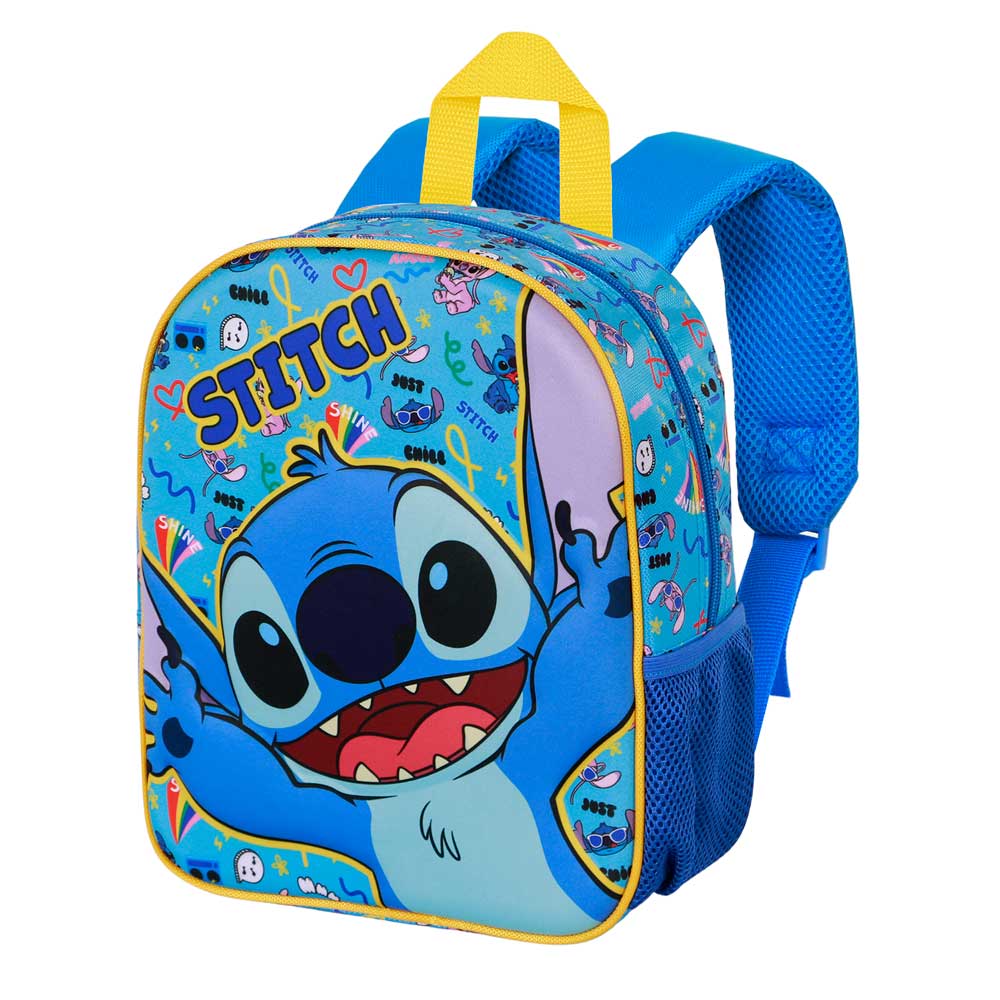 Disney Lilo and Stitch Hello-Elite 3D Backpack, Blue