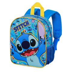 Disney Lilo and Stitch Hello-Elite 3D Backpack, Blue