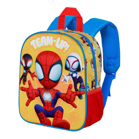 Marvel Spiderman Team-up-Mochila 3D Elite, Amarillo