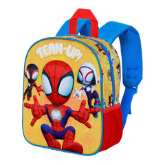 Marvel Spiderman Team-up-Sac à Dos 3D Elite, Jaune