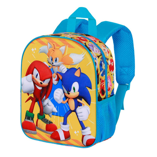 Sonic The Hedgehog - SEGA S&K-Elite 3D Backpack, Yellow