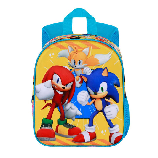 Sonic The Hedgehog - SEGA S&K-Elite 3D Backpack, Yellow