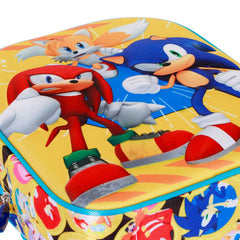 Sonic The Hedgehog - SEGA S&K-Mochila 3D Elite, Amarillo