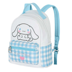 Sanrio Cinnamoroll Vichy-Mochila Heady Pequeña, Multicolor
