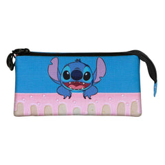 Disney Lilo e Stitch Cake-Astuccio Triplo, Blu