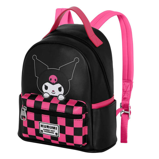 Hello Kitty Kuromi Chess-Small Heady Backpack, Multicolour