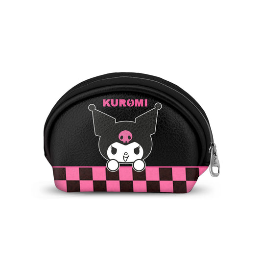 Sanrio Kuromi Chess-Monedero Oval Casual, Multicolor