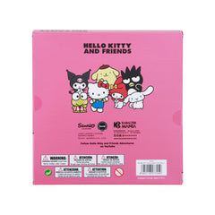 Hello Kitty My Melody Drăguț-Set jurnal inimă + Pix, Roz