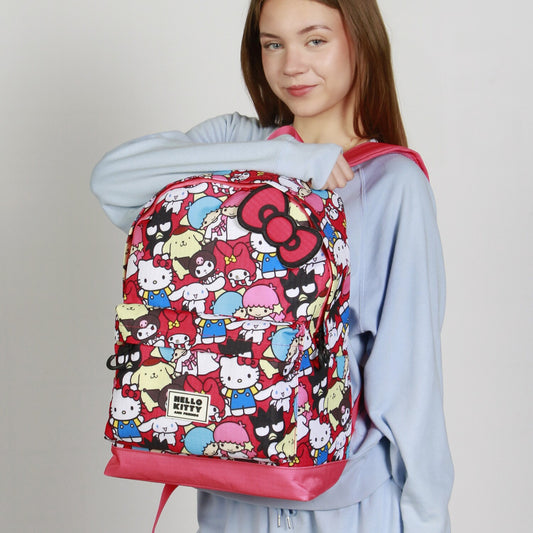 Sanrio Hello Kitty Friends-Zaino HS FAN 2.2, Multicolore
