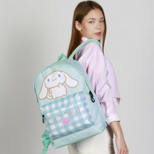 Hello Kitty Cinnamoroll Vichy-FAN HS Backpack 2.2, Blue
