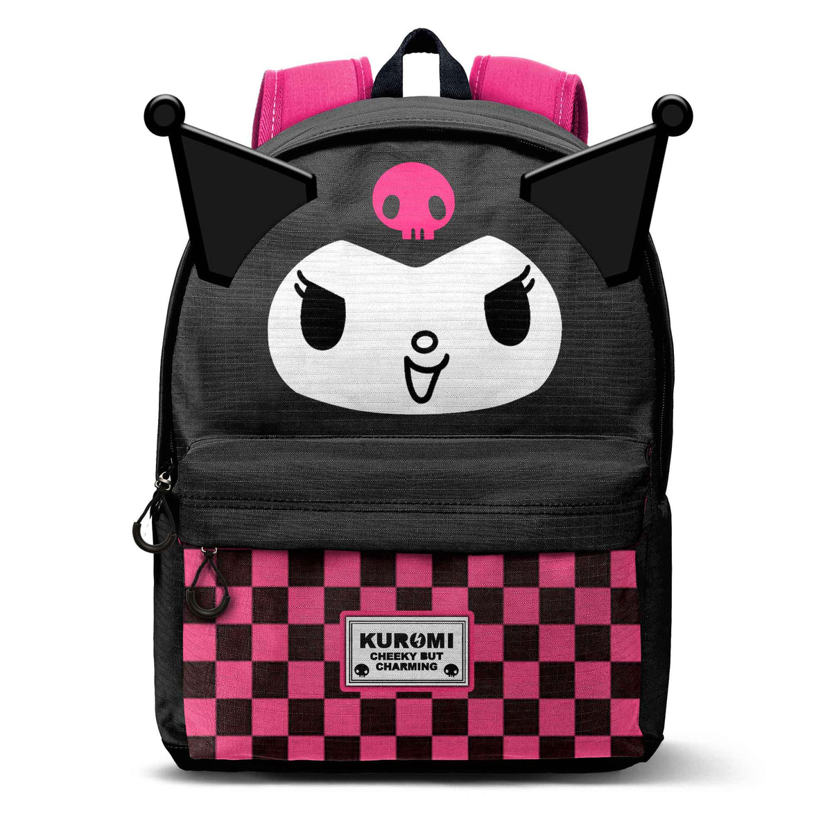 Sanrio Kuromi Chess-FAN HS Backpack 2.2, Black