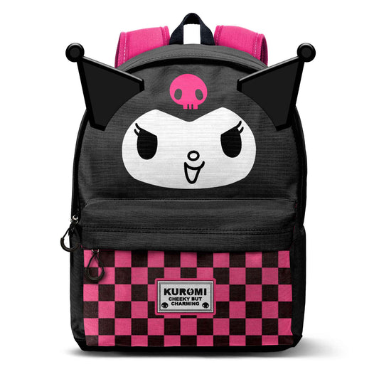 Hello Kitty Kuromi Chess-FAN HS Backpack 2.2, Black