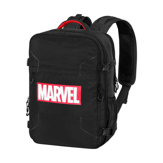Marvel Comics-Mochila de Viaje Mercury Grande 47x23x33cm, Negro