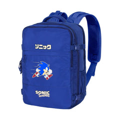 Sonic The Hedgehog - SEGA Action-Mercury Travel Backpack Large 47x23x33cm, Blue