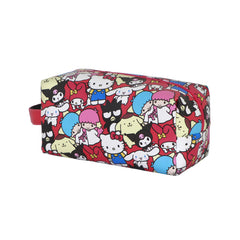 Sanrio Hello Kitty Friends-Borsa da Toilette da Viaggio Brick PLUS, Multicolore