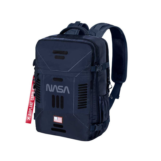 NASA Spaceship-Mercury Backpack Underseat Cabin Bag 40x20x25cm, Dark Blue