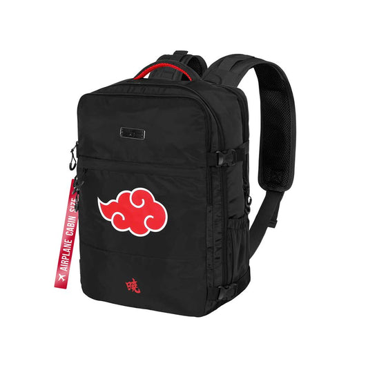 Naruto Clouds-Mercury Backpack Underseat Cabin Bag 40x20x25cm, Black