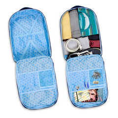 Sonic The Hedgehog Action-Zaino Mercury da Viaggio Aereo 40x20x25cm Bagaglio a Mano, Blu