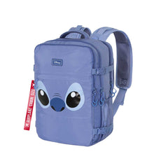 Disney Lilo and Stitch Face-Mercury Backpack Underseat Cabin Bag 40x20x25cm, Blue