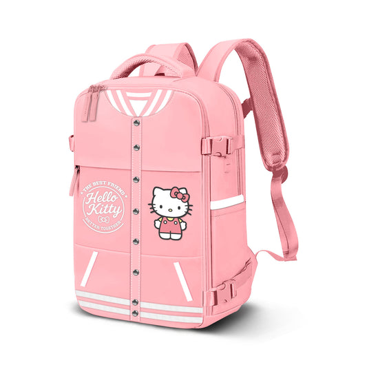 Hello Kitty Varsity-Mochila Mercury 2.0 Viaje Cabina Avión 40x20x25cm, Rosa