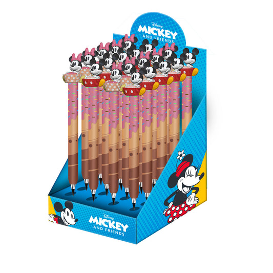 Disney Mickey and Minnie Mix-Exhibitor 24 Units Eternal Pencil, Multicolor