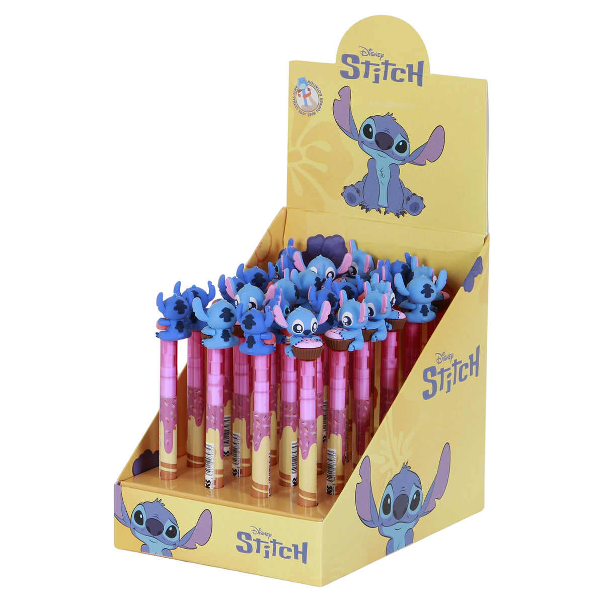 Disney Lilo y Stitch Mix-Display 24 bucăți creion Eternal, Multicolor