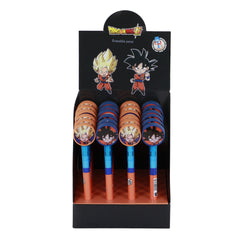 Dragon Ball Ultra Instinct-Espositore 24 Unità Penna Gel Cancellabile, Nero