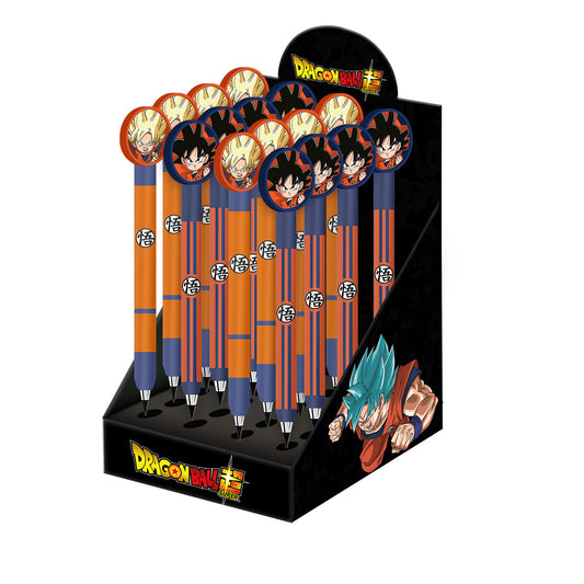 Dragon Ball (Bola de Dragón) Ultra Instinct-Expositor 24 Unidades Lápiz Eternal, Negro