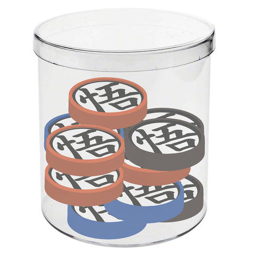 Dragon Ball (Bola de Dragón) Mix-Cubo con 12 Gomas de Borrar, Multicolor