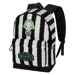 Beetlejuice Stripes-FAN HS Backpack 2.2, White